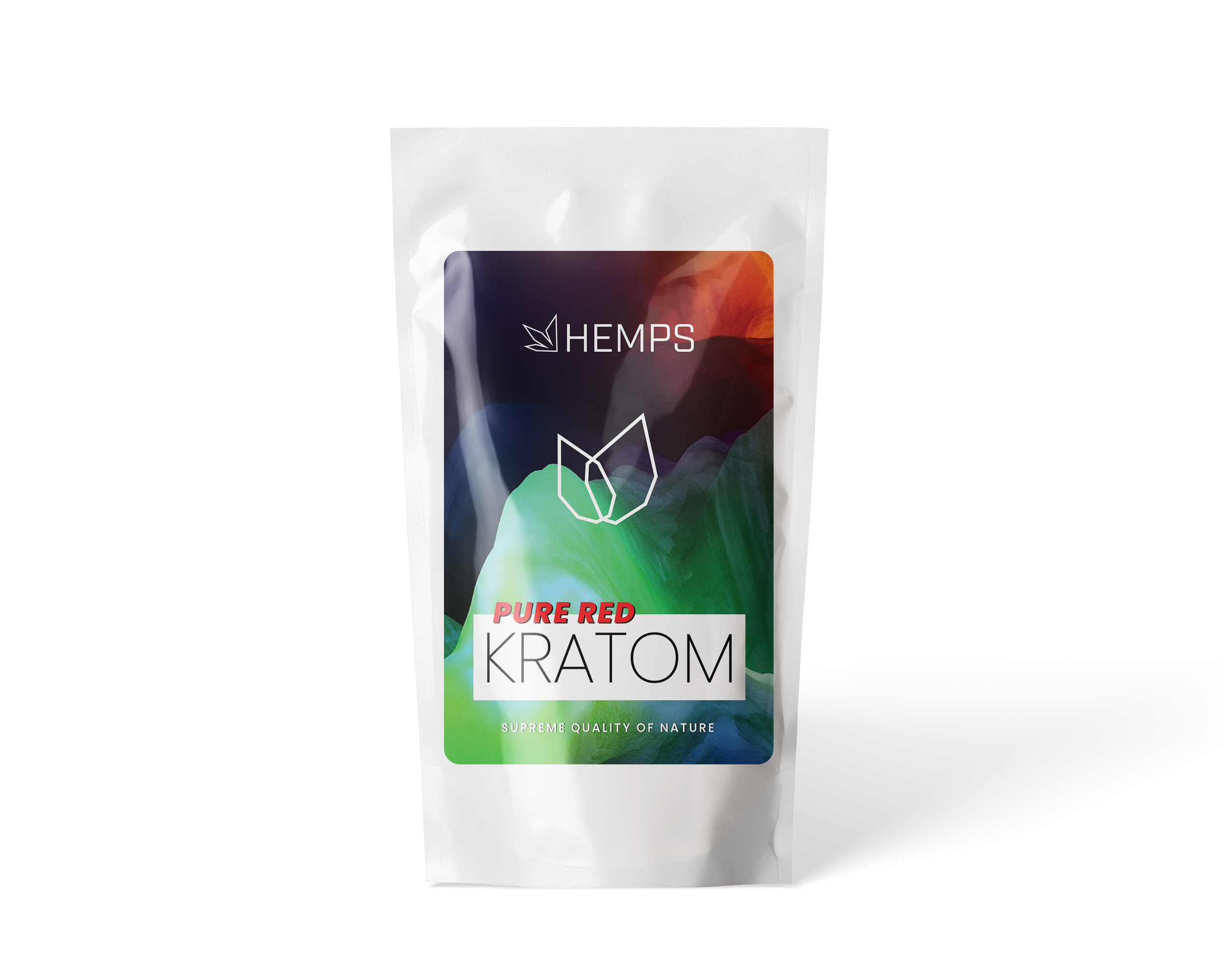 Levně Kratom Pure Red Hemps Hmotnost: 1000 g