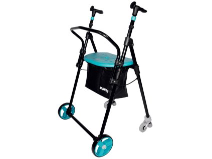 Chodítko Air-On Plus sedátkem (Barva Tyrkysová)