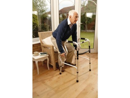 cadre marche releveur pliant