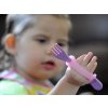Pink tiny fork