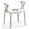 811110 fauteuil toilettes capri sans dossier