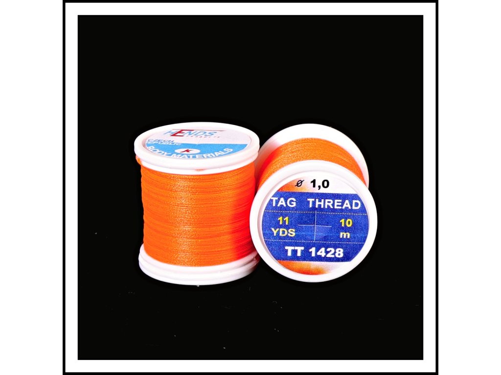 TAG THTREAD  OHNIVĚ ORANŽOVÁ FLUO   TT1428