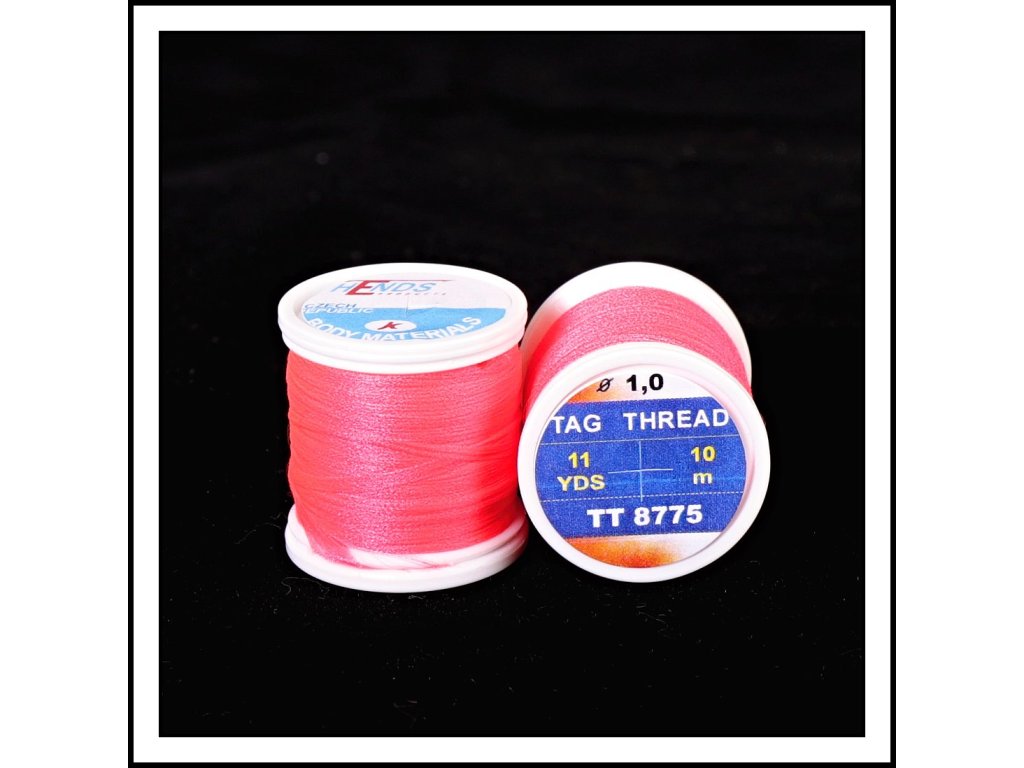 TAG THREAD  HOT RED PINK   TT8775