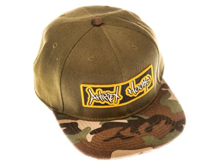 Ahrex Flat Brim Patch Cap