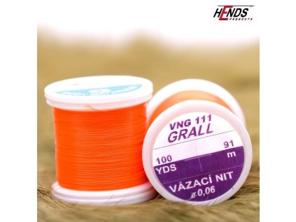 GRALL - ORANŽOVÁ SIGNÁLNÍ (Průměr 0,06 mm)