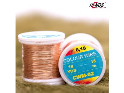 COLOUR WIRE - MĚDĚNÝ (Průměr 0,18 mm)