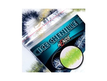ICE CHENILLE - CHARTREUSE (Průměr 15 mm)