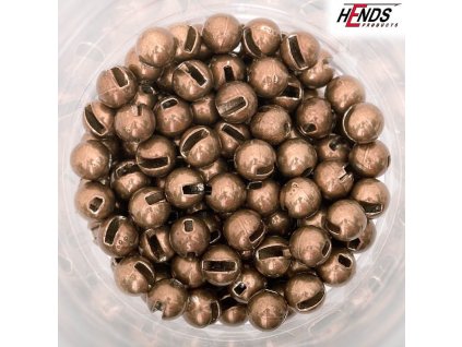 TUNGSTEN PLUS - ANODIZIOVANÁ HNĚDÁ  (Balení 50 ks, Průměr 3,8 mm)