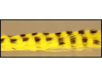 ZONKER BARRED ZBB02 - ŽLUTO-ČERNÝ (Průměr 6,0 mm)