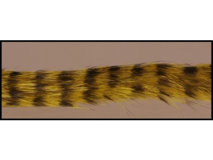 ZONKER BARRED ZBB07 - TM. OLIVOVO-ČERNÝ (Průměr 6,0 mm)