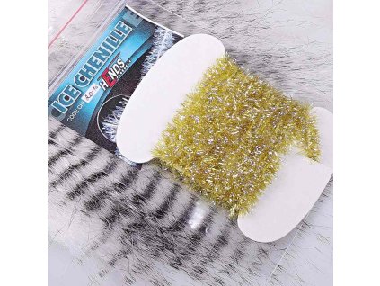 ICE CHENILLE - OLIVE GREEN