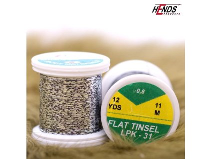 FLAT TINSEL - STŘÍBRNÁ