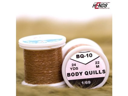 BODY QUILLS - BQ10 - SVĚTLE HNĚDÁ