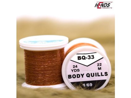 BODY QUILLS - BQ33 -HNĚDÁ