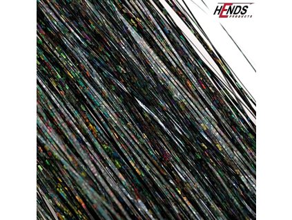 HOLOGRAPHIC HAIR - HH07 - ČERNÁ
