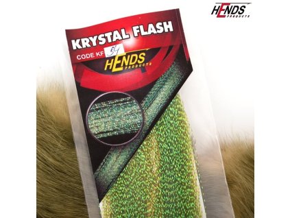 KRYSTAL FLASH - KF34 - TMAVĚ OLIVOVÁ