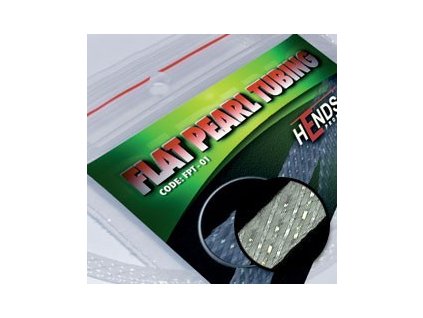 FLAT PEARL TUBING - BÍLÁ PERLEŤOVÁ