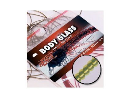 BODY GLASS ROUND - SIGNÁLNÍ ŽLUTÁ