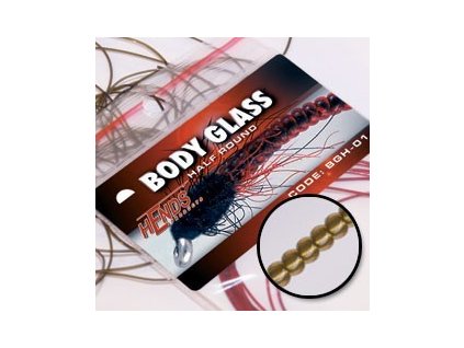 BODY GLASS HALF ROUND - BÉŽOVÁ