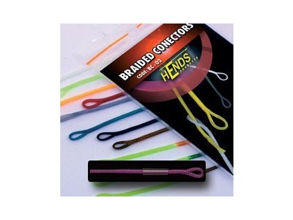 BRAIDED CONECTORS - FIALOVÁ FLUO