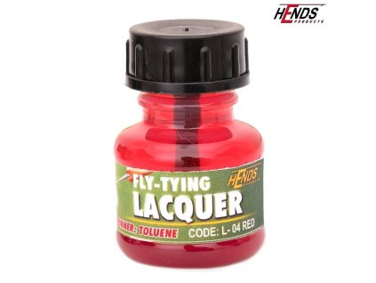 FLY TYING LACQUER - ČERVENÁ