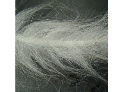 LONG CHENILLE - BÍLÁ S HNĚDÝM EFFEKTEM;LONG CHENILLE - BÍLÁ S HNĚDÝM EFFEKTEM
