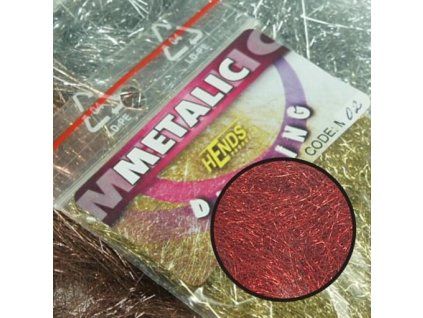 METALIC DUBBING - ČERVENÁ