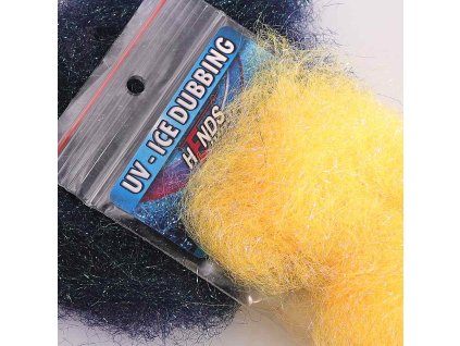 UV-ICE DUBBING UVD98 - LT. ORANGE FLUO