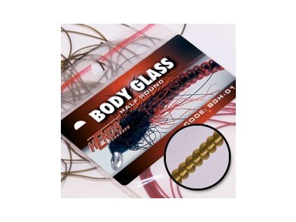 BODY GLASS HALF MICRO - SV. HNĚDÁ