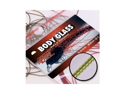 BODY GLASS HALF MICRO - SIGNÁLNÍ ŽLUTÁ