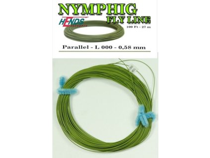 NYMPHING LINE - OLIVOVÁ - 0,58 mm