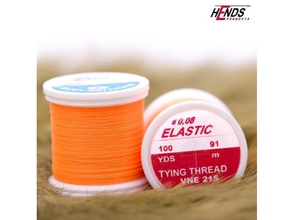 ELASTIC 0,08 mm - ORANŽOVÁ FLUO