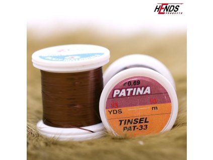 PATINA TINSEL - HNĚDÁ