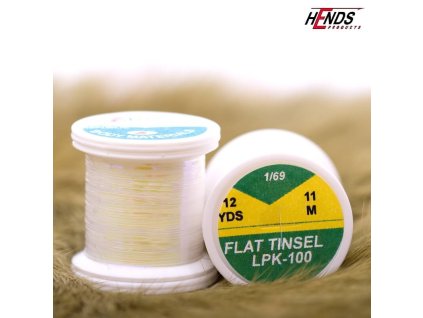 FLAT TINSEL - UV BÍLÁ - UV EFEKT