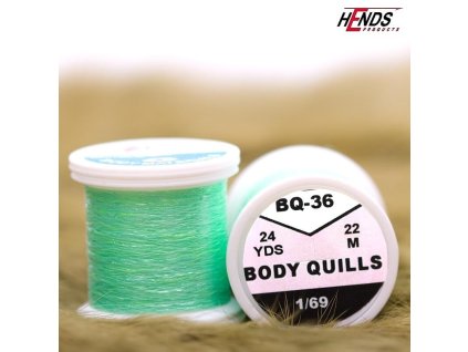 BODY QUILLS - TYRKYSOVĚ MODRÁ