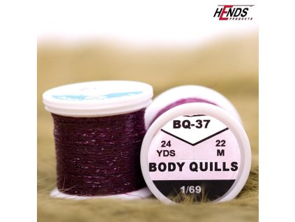 BODY QUILLS - CLARET