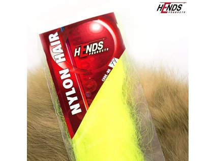 NYLON HAIR - ŽLUTÁ FLUO