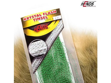 KRYSTAL FLASH TINSEL - ZELENÁ