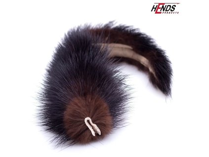 MINK TAIL - Černá