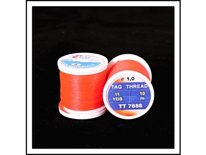 TAG THTREAD  OHNIVĚ ČERVENOORANŽOVÁ FLUO   TT7888