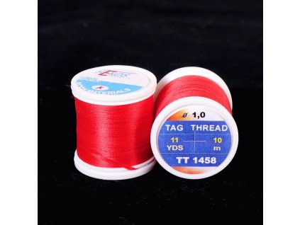 TAG THREAD  RED BRIGHT   TT1458