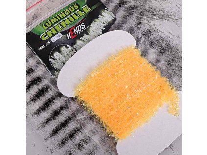 LUMINOUS CHENILLE - FLUO ORANGE LT.  CHL06