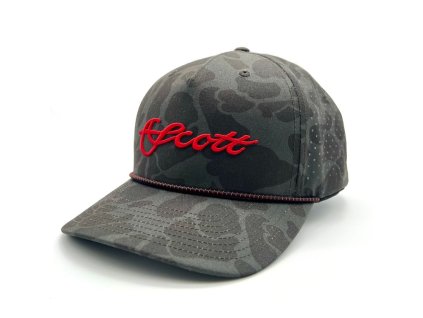 Dark Camo Rope Hat