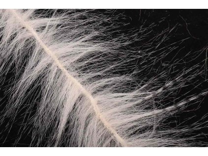 LONG CHENILLE GRIZZLY FEATHERED - BÉŽOVO ČERNÁ  LCH940