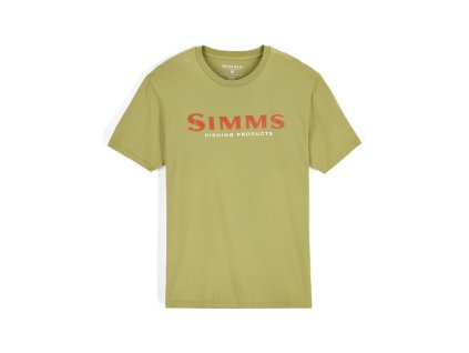Simms Logo T-shirt (Varianta Simms Logo T-shirt Tent Green S)