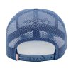 3869 2 navy blue mesh hat