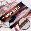 BODY GLASS ROUND - KHAKI-HNĚDÁ