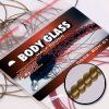 BODY GLASS ROUND - OLIVOVO-HNĚDÁ
