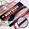 BODY GLASS HALF MICRO - ČERNÁ