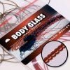 BODY GLASS HALF MICRO - ČERVENÁ
